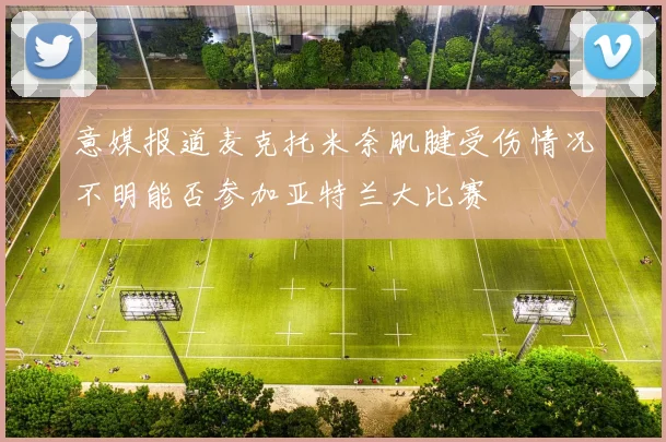 意媒报道麦克托米奈肌腱受伤情况不明能否参加亚特兰大比赛